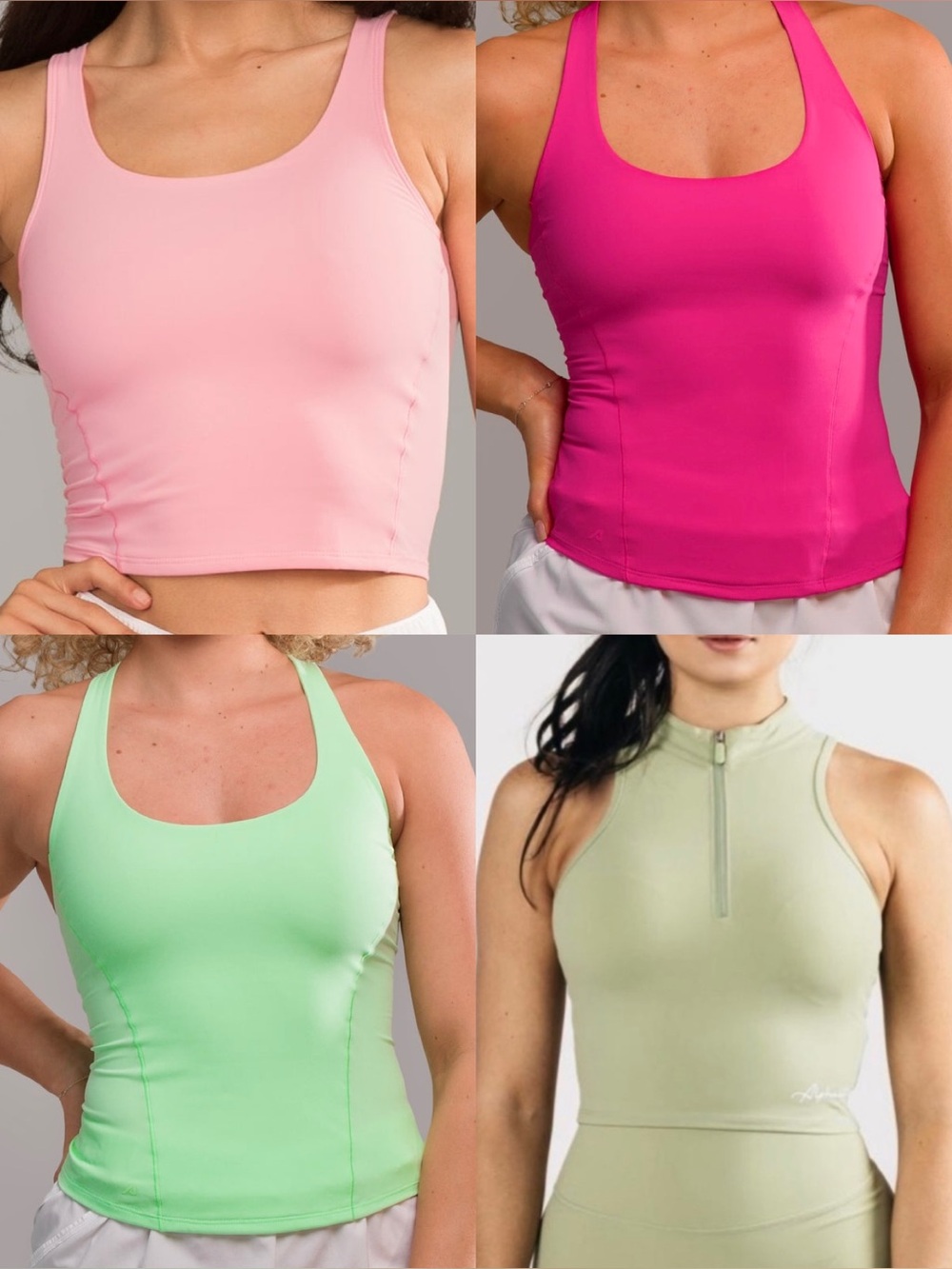 Alphalete Bundle: 4 Workout Tanks
